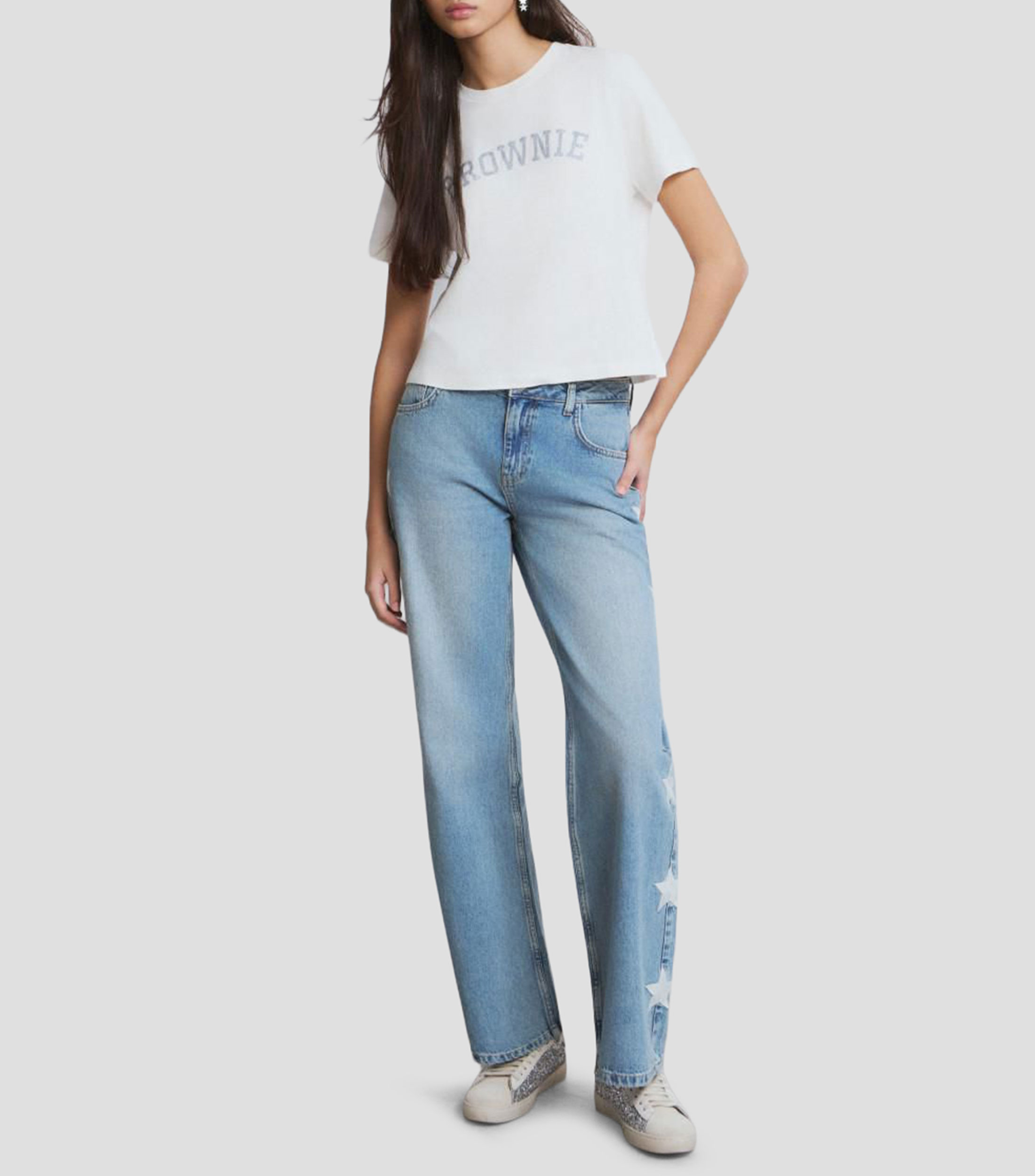 Jeans regular Mujer